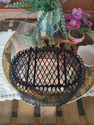 Cesta Bicicleta Negra Malla