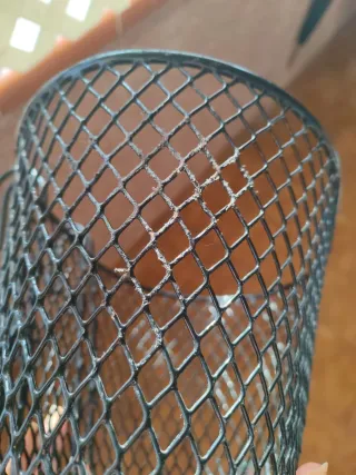 Cesta Bicicleta Negra Malla