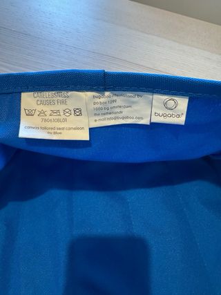 Capota y textil Bugaboo Camaleon azul