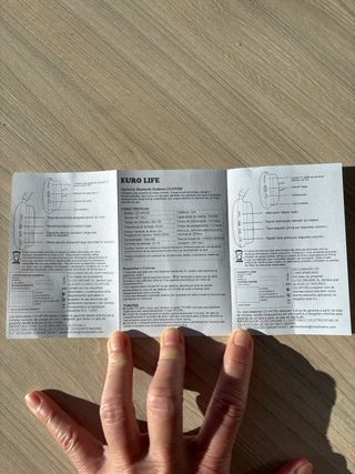 Auriculares Bluetooth 5.0 Euro Life Negros