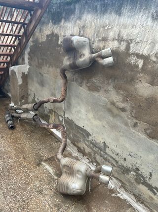 Línea completa de escape Audi S6 4F