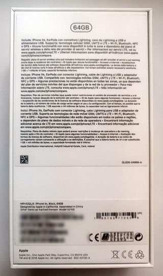 iPhone XR Nero 64GB (A2105)