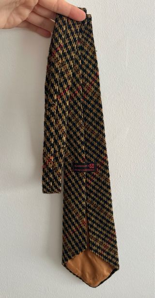 Corbata Harrison's Pura Cachemira Vintage