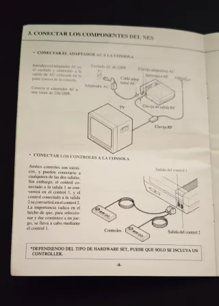 Manual Nintendo NES Español