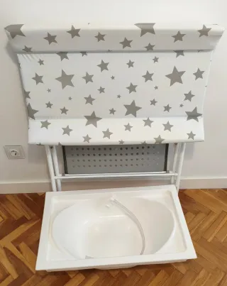 Bañera cambiador para bebé PLASTIMYR