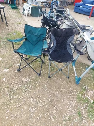 Sillas plegables para pesca