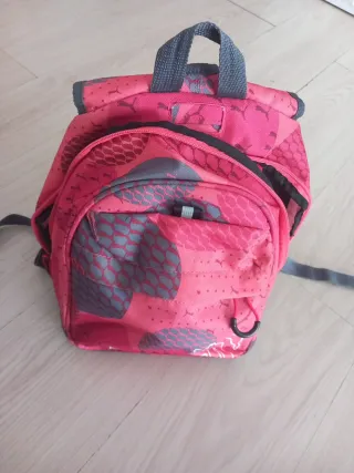 Mochila Puma Roja y Gris