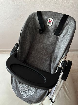 Trona Bayer Chic 2000 Muñeco Reborn Gris