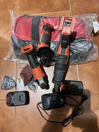 Lote Herramientas Stayer: Amoladora, Sierra y Mult