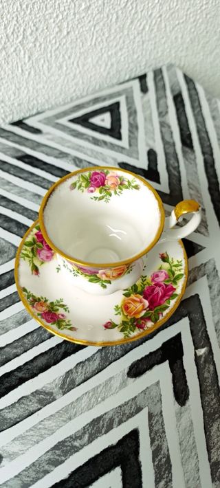 Juego de té Royal Albert porcelana