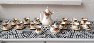 Juego de té Royal Albert porcelana