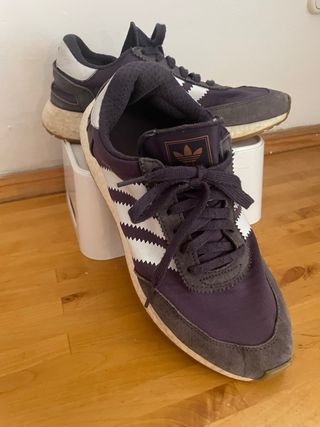Zapatillas Adidas Talla 42 Gris/Morado