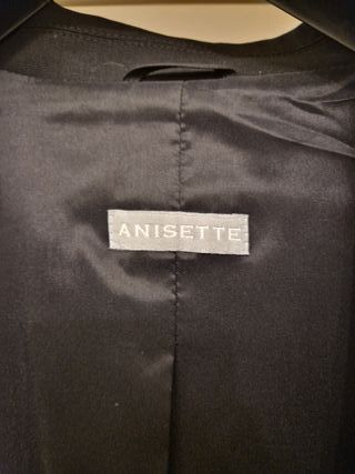 Giacca elegante lana nera taglia 38