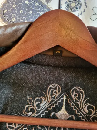 Chaquetón caballero ante y piel