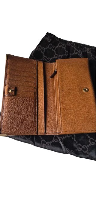 Portafoglio Gucci marrone