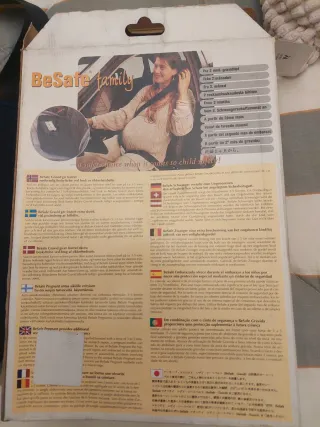 Cinturón seguridad embarazada BeSafe Gravid