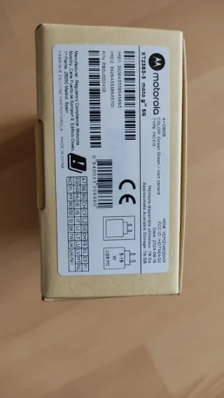 Móvil Motorola Moto G34 5G 128GB Nuevo