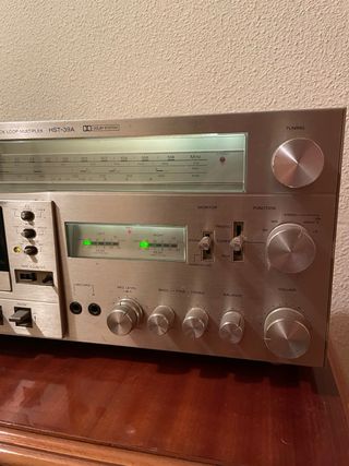 Sony HST-39A Radio Cassette Receiver Plata