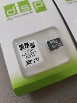 10 x Tarjeta MicroSD 64GB Dsp. Clase 10, V30, u3