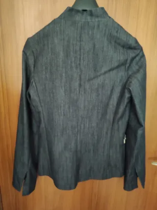 Giacca elegante donna grigia taglia L