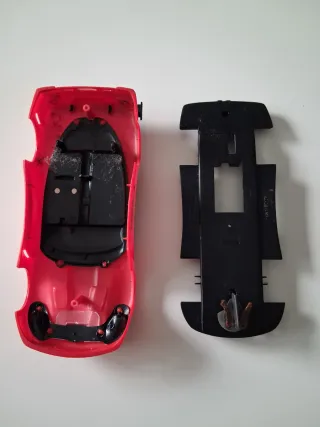 Scalextric Carrocería y chasis Ninco Callaway