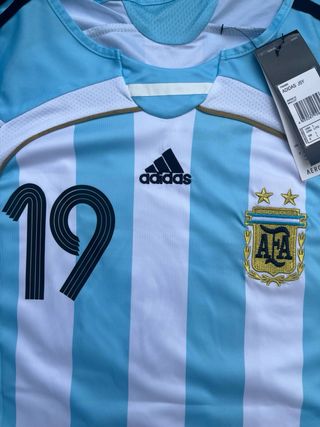 Camiseta Argentina 2005 Messi 19 Adidas