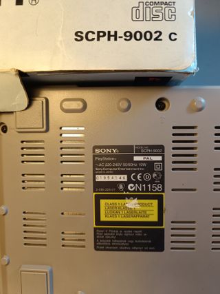 Consola PS1 Gris Completa con manuales y juego !