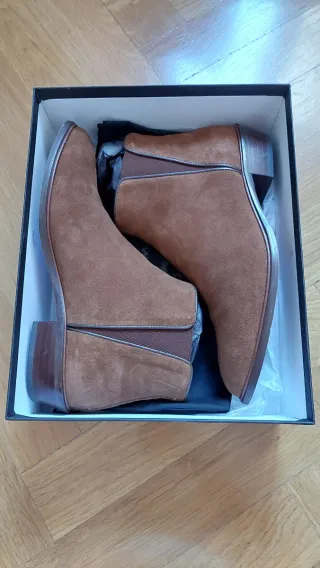 Botines Massimo Dutti Marrones