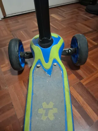 Patinete 3 Ruedas Tijuana Azul/Verde