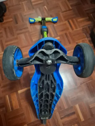 Patinete 3 Ruedas Tijuana Azul/Verde