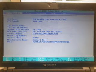 PC Portátil Packard Bell DOT M/A.SP/124