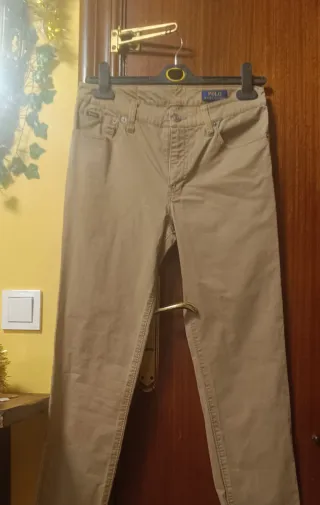 Pantalón Chino chico Ralph Lauren T16 Marrón
