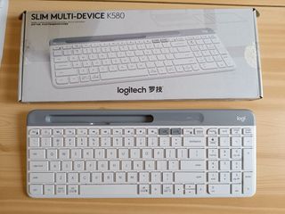 Teclado Logitech K580 Gris/Blanco