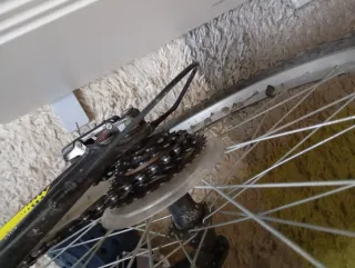 Bicicleta Montaña Btwin 24 Negra/Amarilla