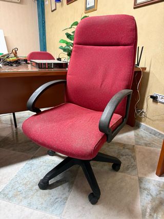 Mueble de despacho completo de madera