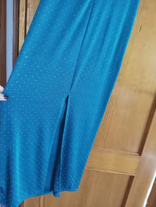 Vestido fiesta largo talla S/36-38