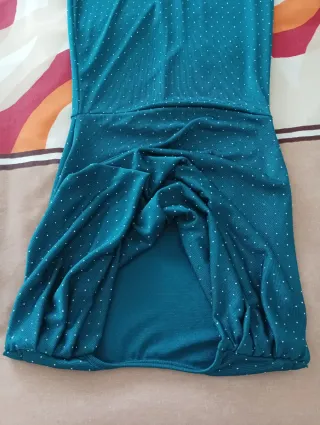 Vestido fiesta largo talla S/36-38