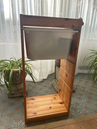 Mueble auxiliar madera Ikea solo venta en persona3