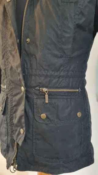 Parka Barbour Kelsall Algodón Encerado Negra