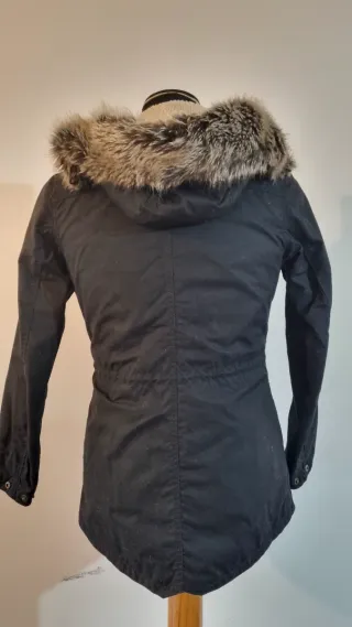 Parka Barbour Kelsall Algodón Encerado Negra