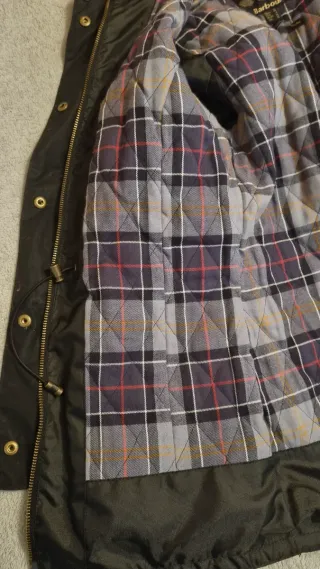 Parka Barbour Kelsall Algodón Encerado Negra