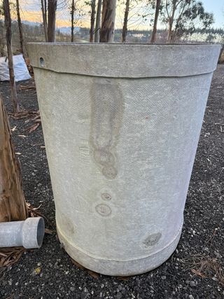 Depósito fibrocemento 600L