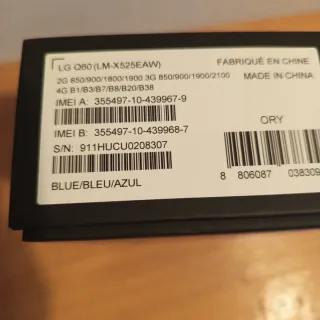 Telefono mobile LG Q60