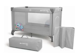 Cuna de viaje + colchón y sábana