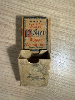 Carte da Giuoco Poker Mignon Armanino