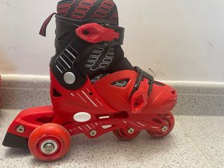 Patines en línea SEAFOR Rojos Talla 27 -30