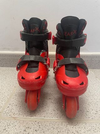 Patines en línea SEAFOR Rojos Talla 27 -30