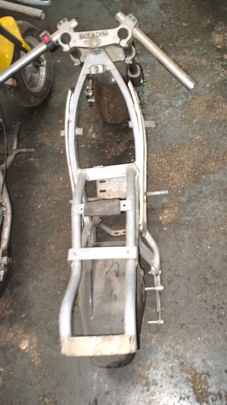 Mini Moto Chasis y Carrocería Azul