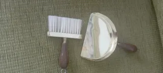 Raccogli briciole con paletta e scopino