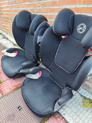 Silla coche Cybex Grupo 2/3 Isofix Lote 2 sillas